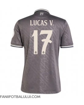 Real Madrid Lucas Vazquez #17 Tricou Fotbal Replică 2024-25 Barbati Treilea